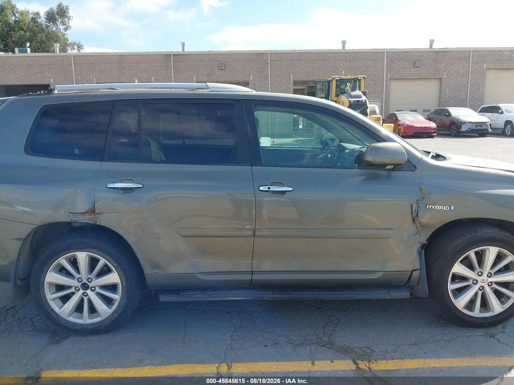 JTEEW44A792029393 2009 TOYOTA HIGHLANDER HYBRID photo no. 6