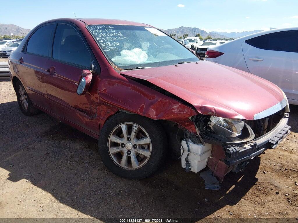 2009 KIA SPECTRA KNAFE222295594724