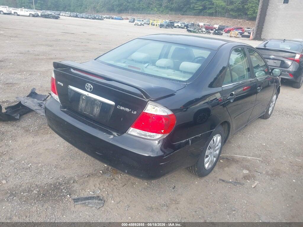 4T1BE32KX5U080803 2005 TOYOTA CAMRY photo no. 4