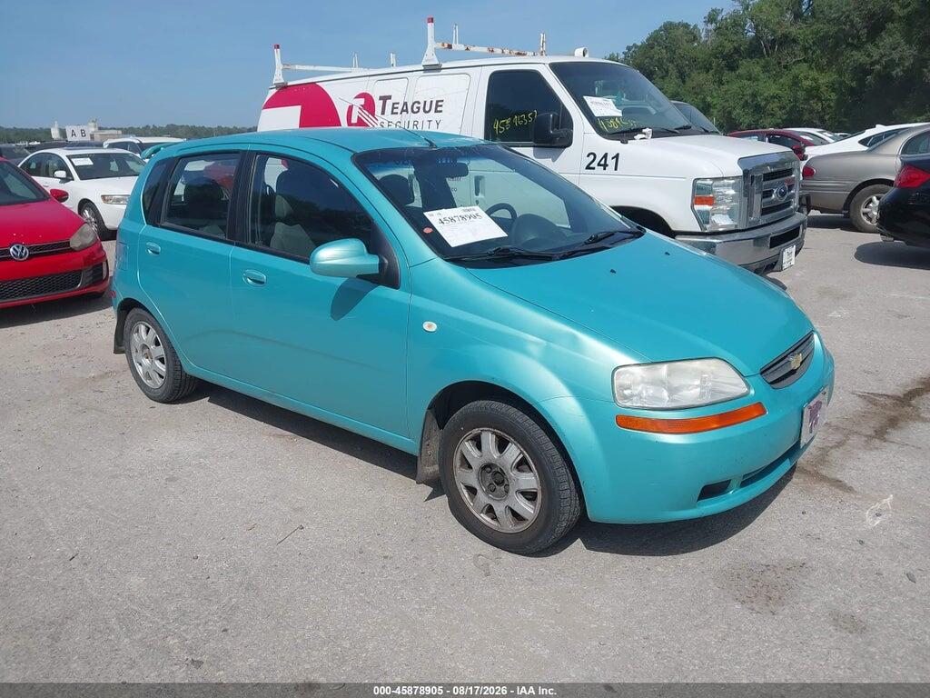 2005 CHEVROLET AVEO KL1TG62635B485606