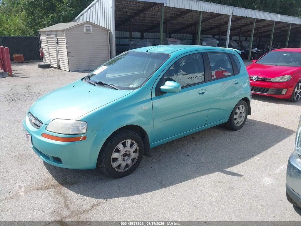 KL1TG62635B485606 2005 CHEVROLET AVEO photo no. 2