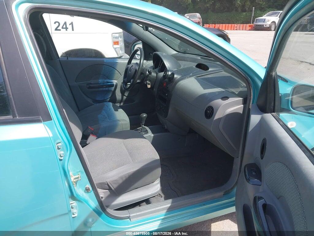 KL1TG62635B485606 2005 CHEVROLET AVEO photo no. 5