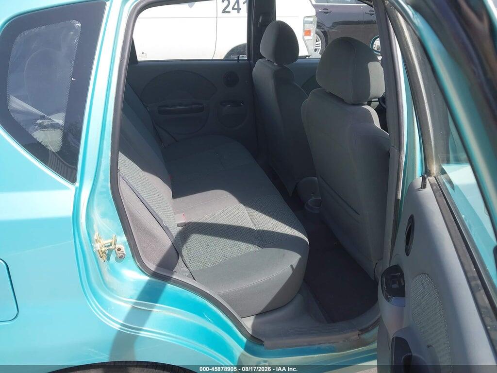 KL1TG62635B485606 2005 CHEVROLET AVEO photo no. 8