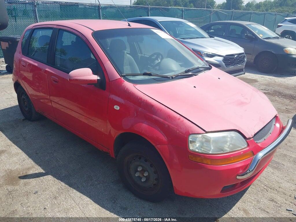 2005 CHEVROLET AVEO KL1TD62655B459033