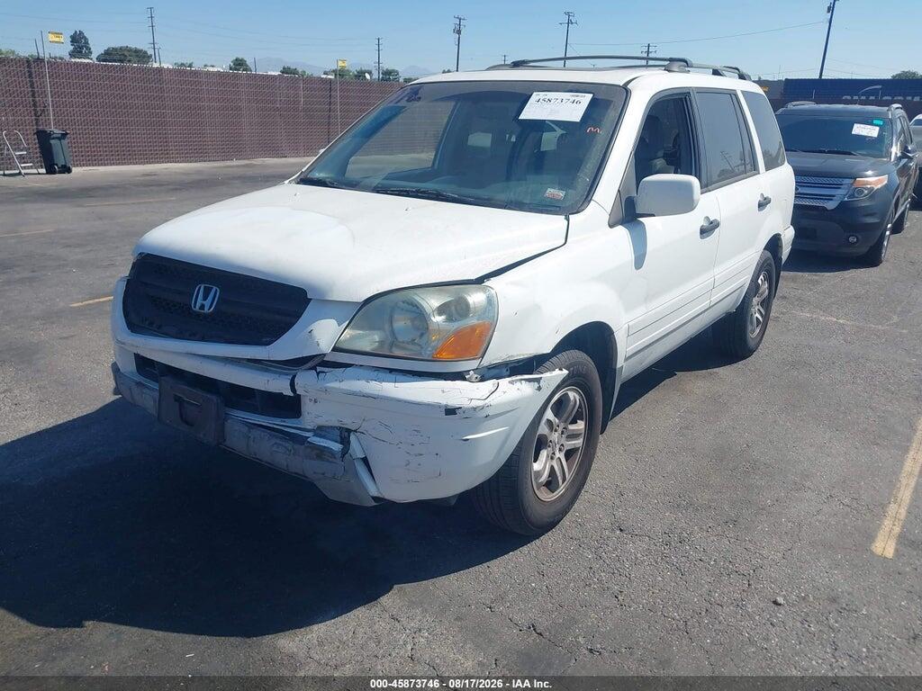 2HKYF18545H524320 2005 HONDA PILOT photo no. 2