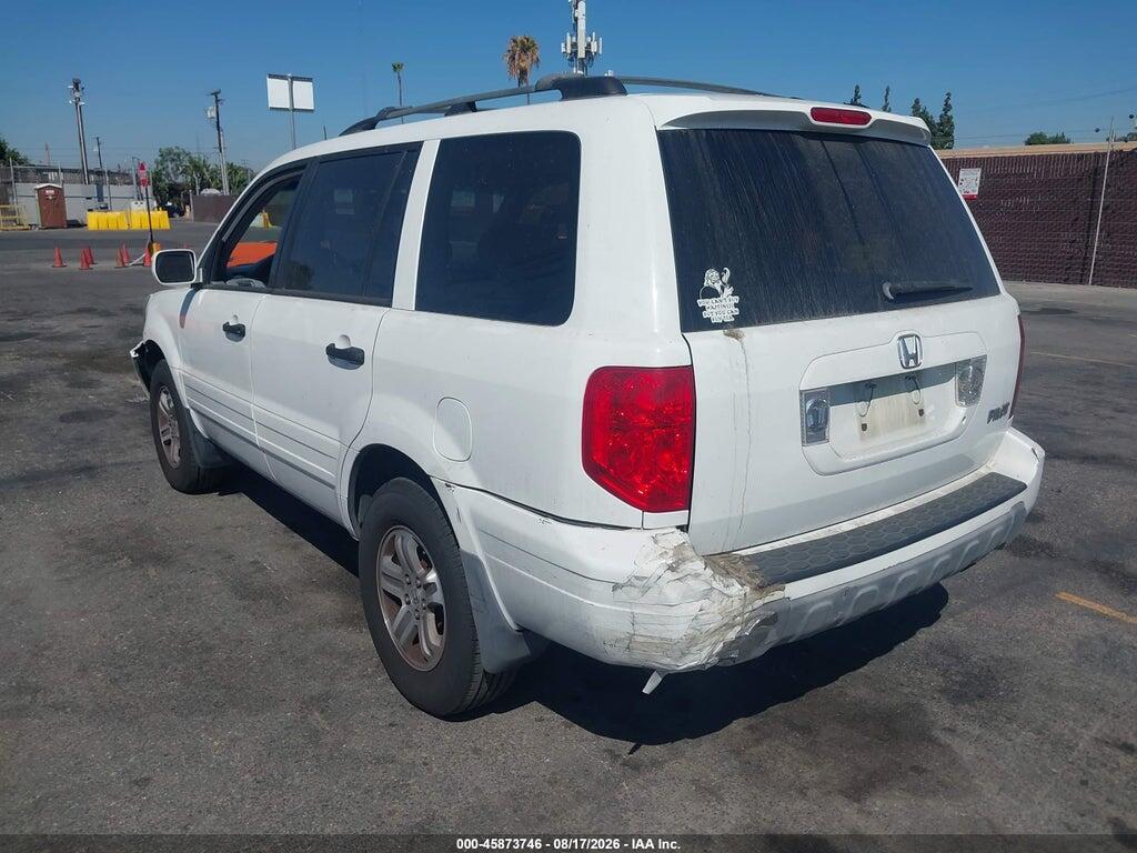 2HKYF18545H524320 2005 HONDA PILOT photo no. 3