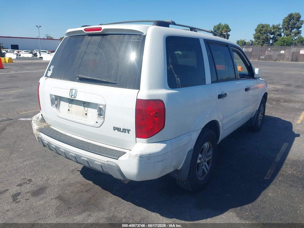 2HKYF18545H524320 2005 HONDA PILOT photo no. 4