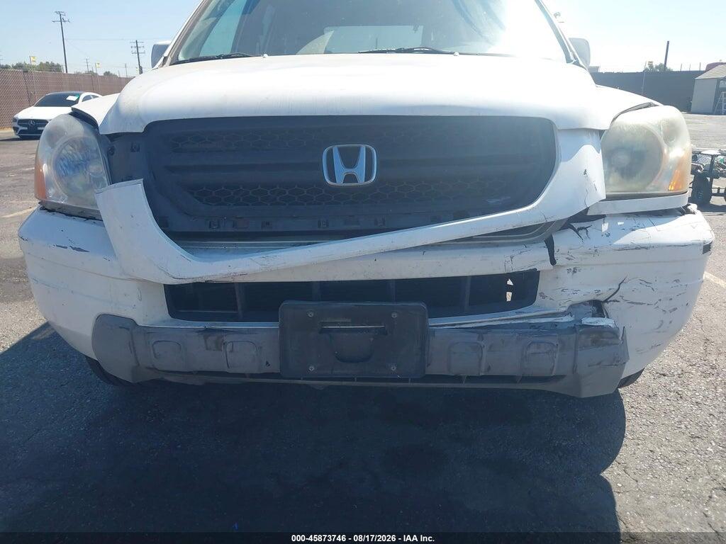 2HKYF18545H524320 2005 HONDA PILOT photo no. 6