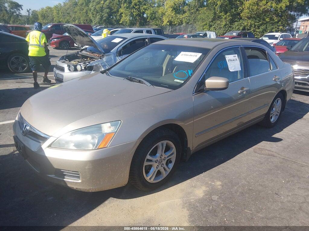 1HGCM56867A139955 2007 HONDA ACCORD photo no. 2