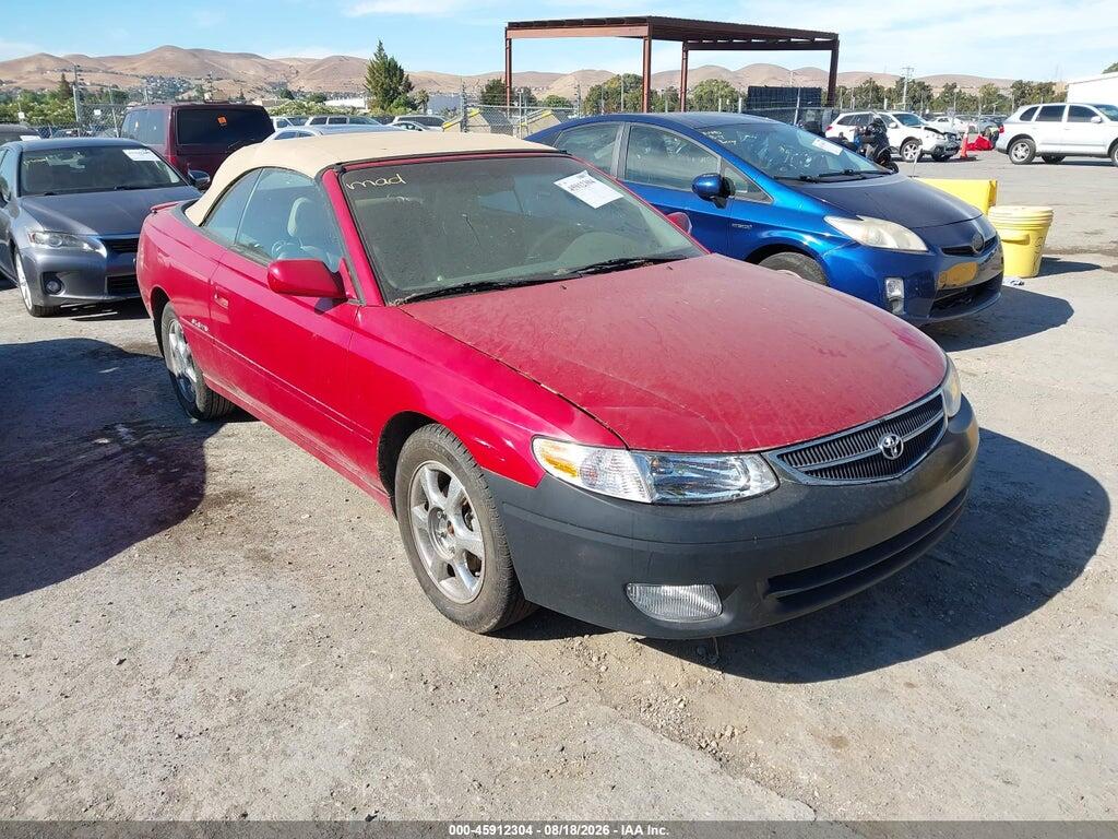 2T1FF28P61C485175 2001 TOYOTA CAMRY SOLARA photo no. 1