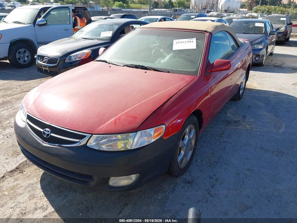 2T1FF28P61C485175 2001 TOYOTA CAMRY SOLARA photo no. 2