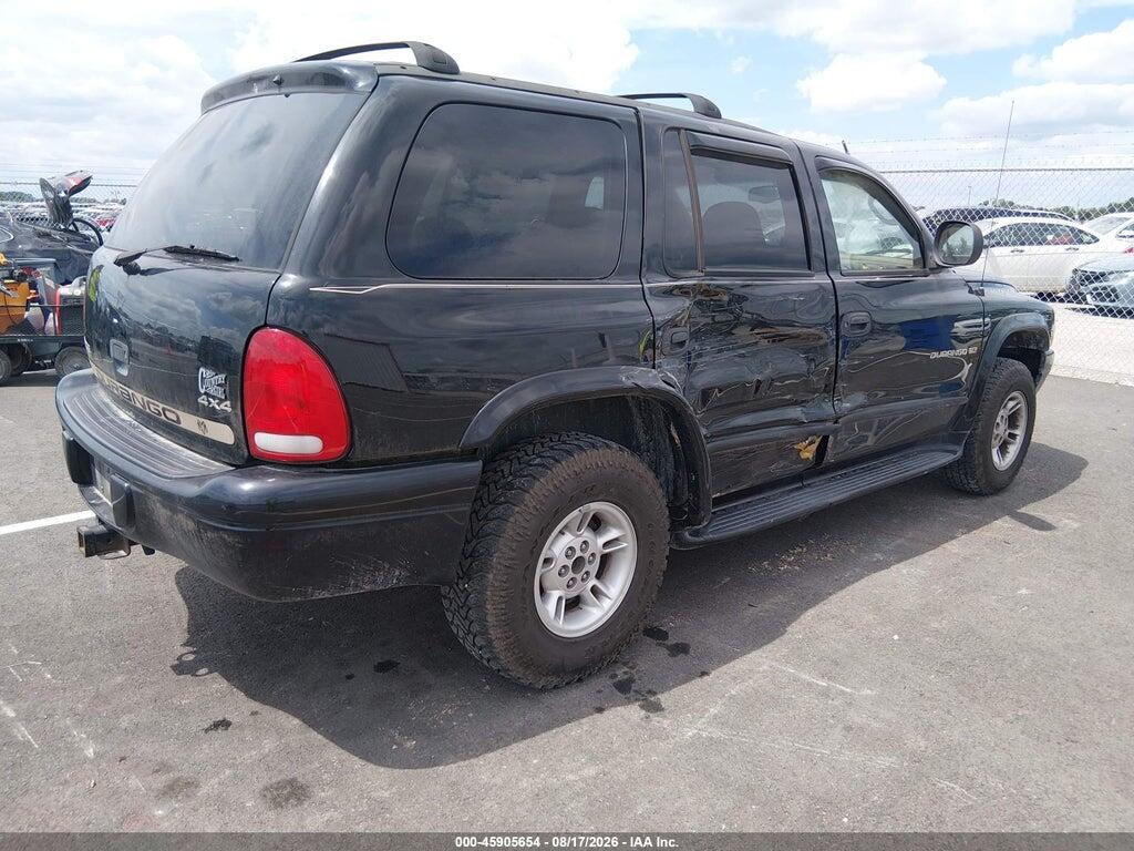 1B4HS28Z4YF286579 2000 DODGE DURANGO photo no. 3