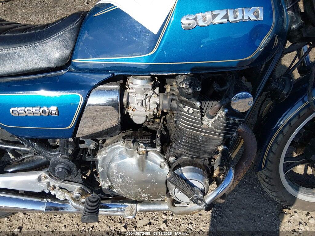 JS1GS72G1D2100740 1983 SUZUKI GS850 photo no. 8