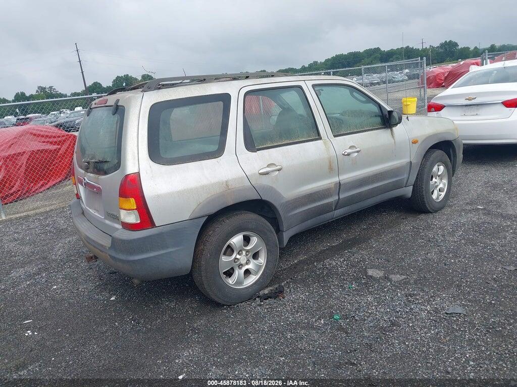 4F2YU06131KM04598 2001 MAZDA TRIBUTE photo no. 4