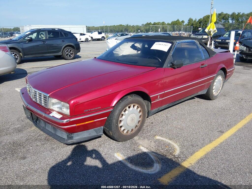 1G6VS3398PU126866 1993 CADILLAC ALLANTE photo no. 2