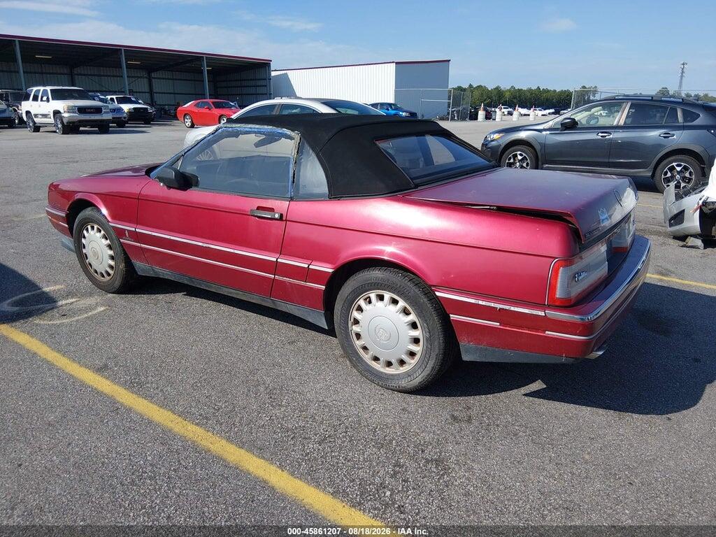 1G6VS3398PU126866 1993 CADILLAC ALLANTE photo no. 3