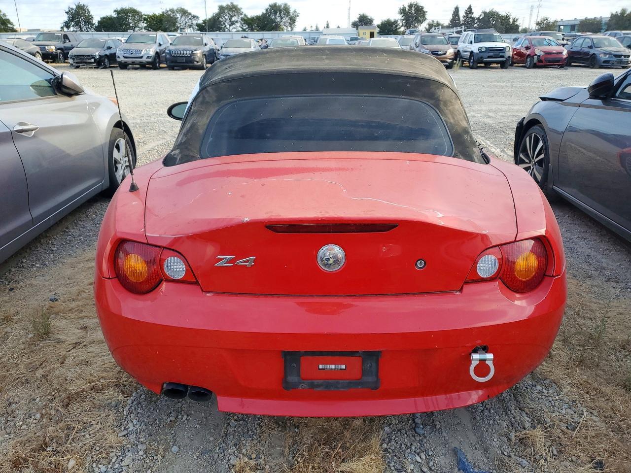 4USBT53424LU06291 2004 BMW Z4 photo no. 6
