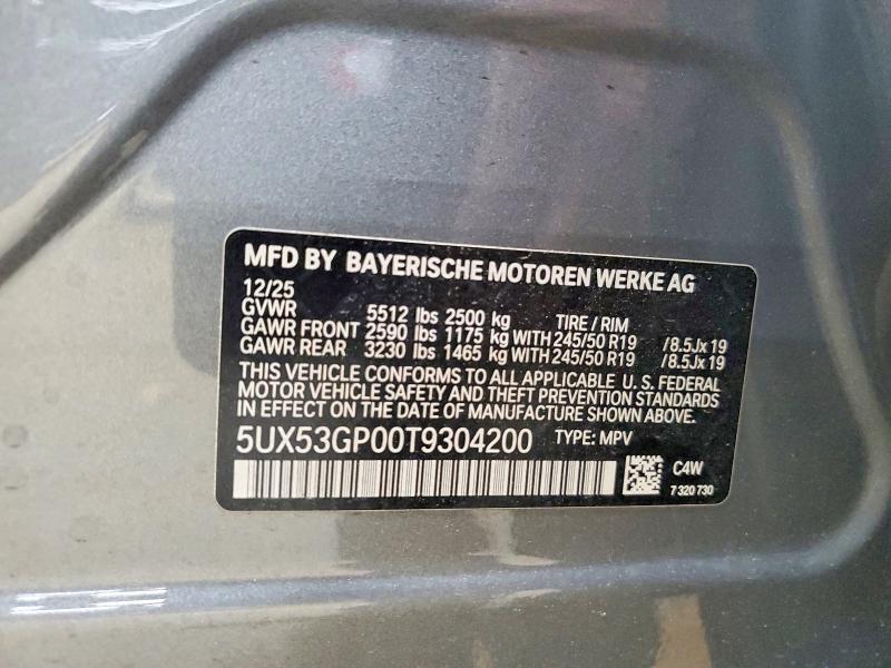 2026 BMW X3 30 XDRIVE — Фото 12 из 12