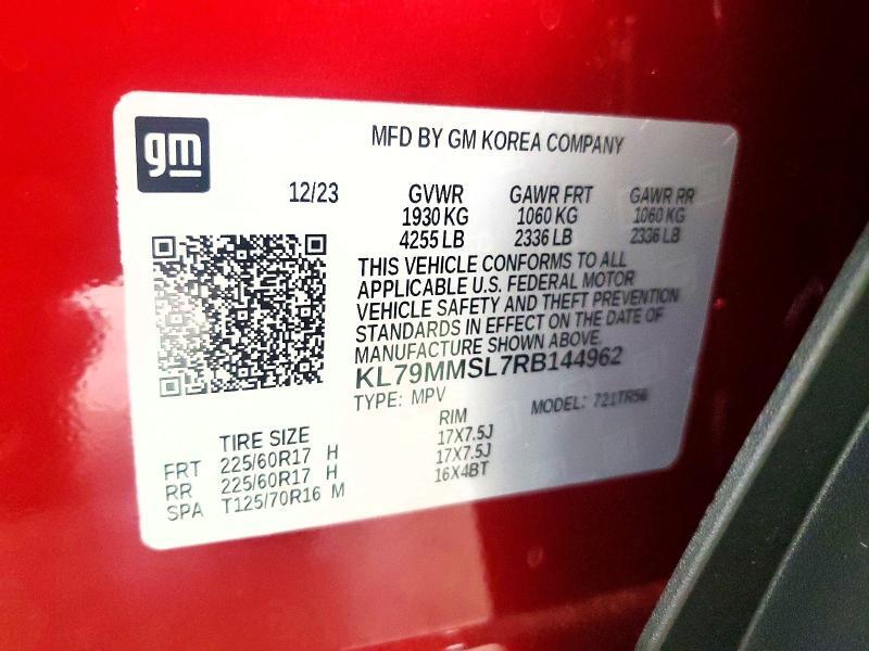 2024 CHEVROLET TRAILBLAZER LS — Фото 13 из 13