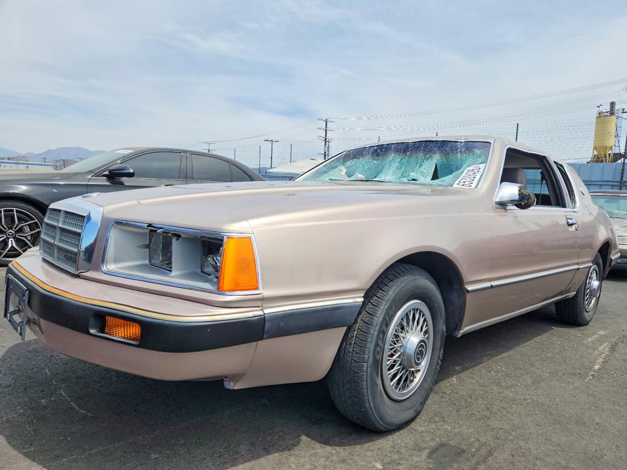1986 MERCURY COUGAR 1MEBP92F3GH728237