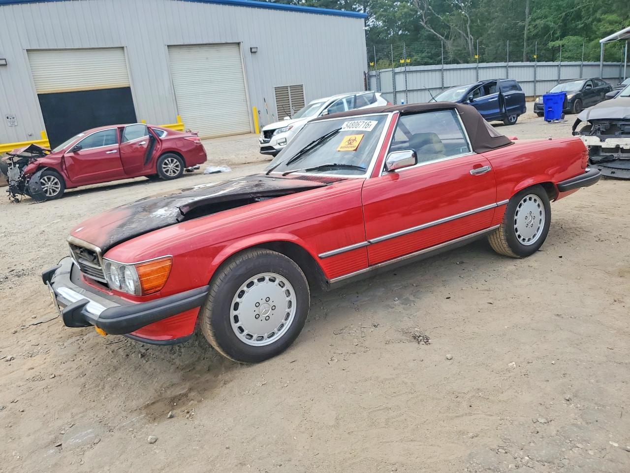 1988 MERCEDES-BENZ 560 WDBBA48D4JA087593