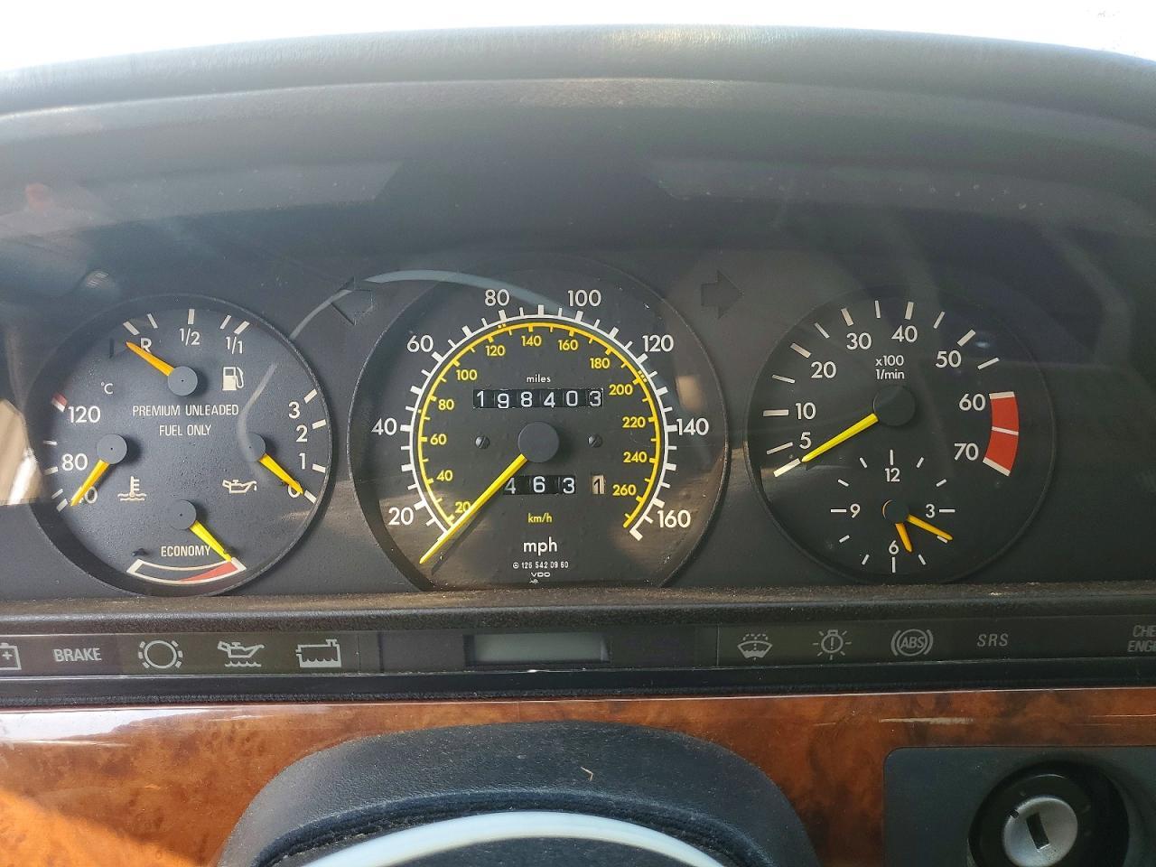1989 MERCEDES-BENZ 560 SEL — Фото 9 из 12