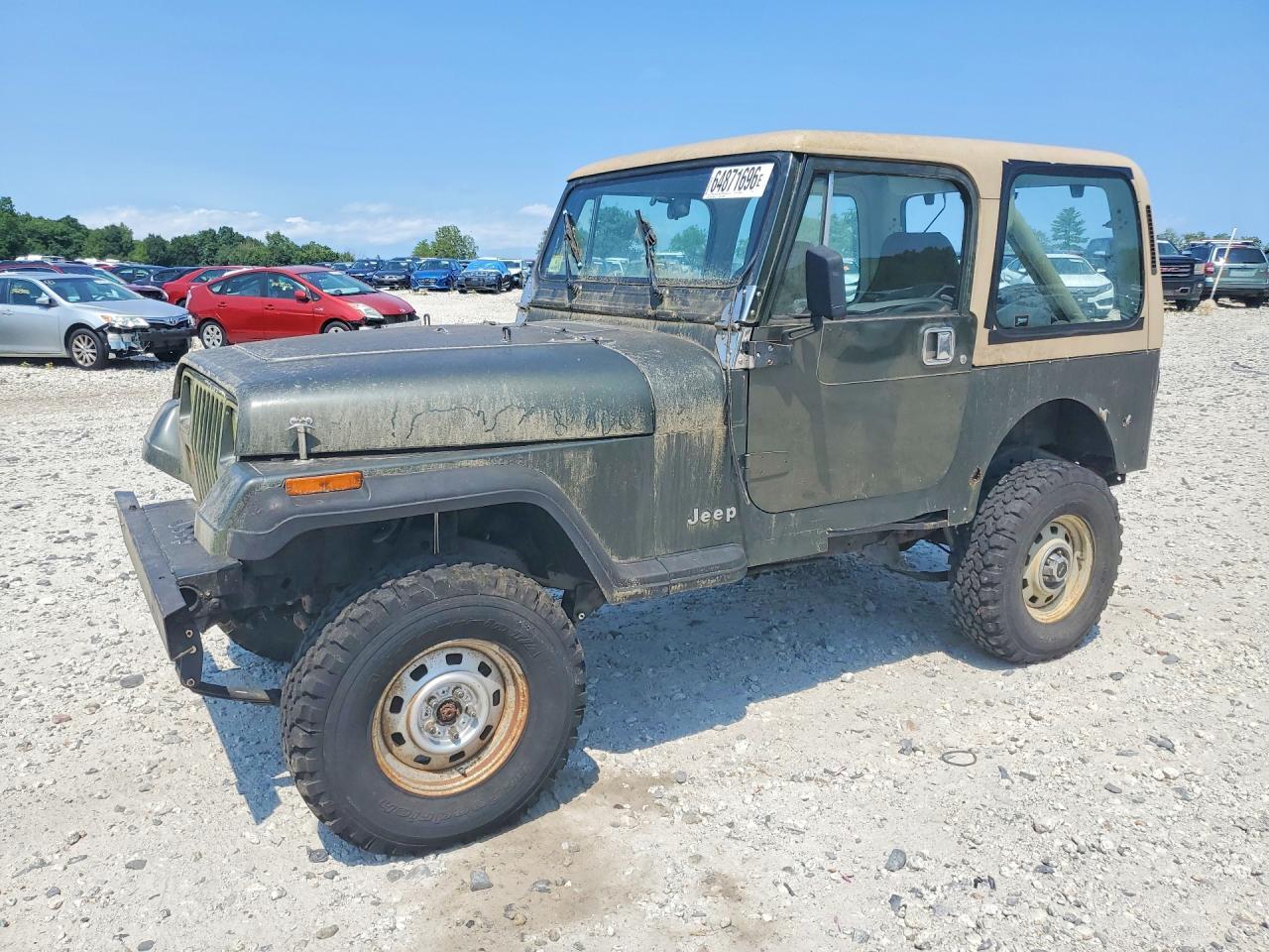 1990 JEEP WRANGLER 2J4FY19E1LJ516085