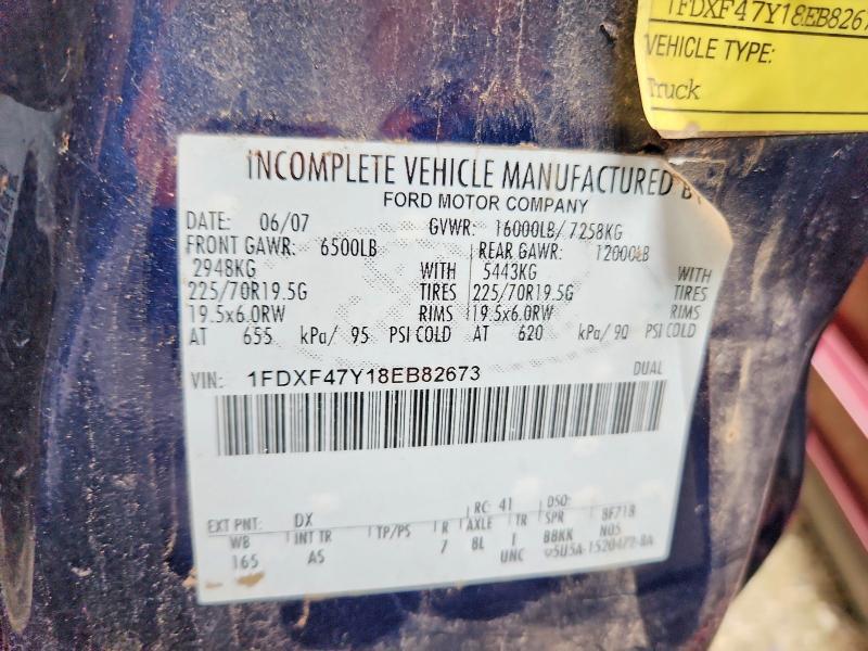 2008 FORD F450 SUPER DUTY DUMP TRUCK — Фото 13 из 13