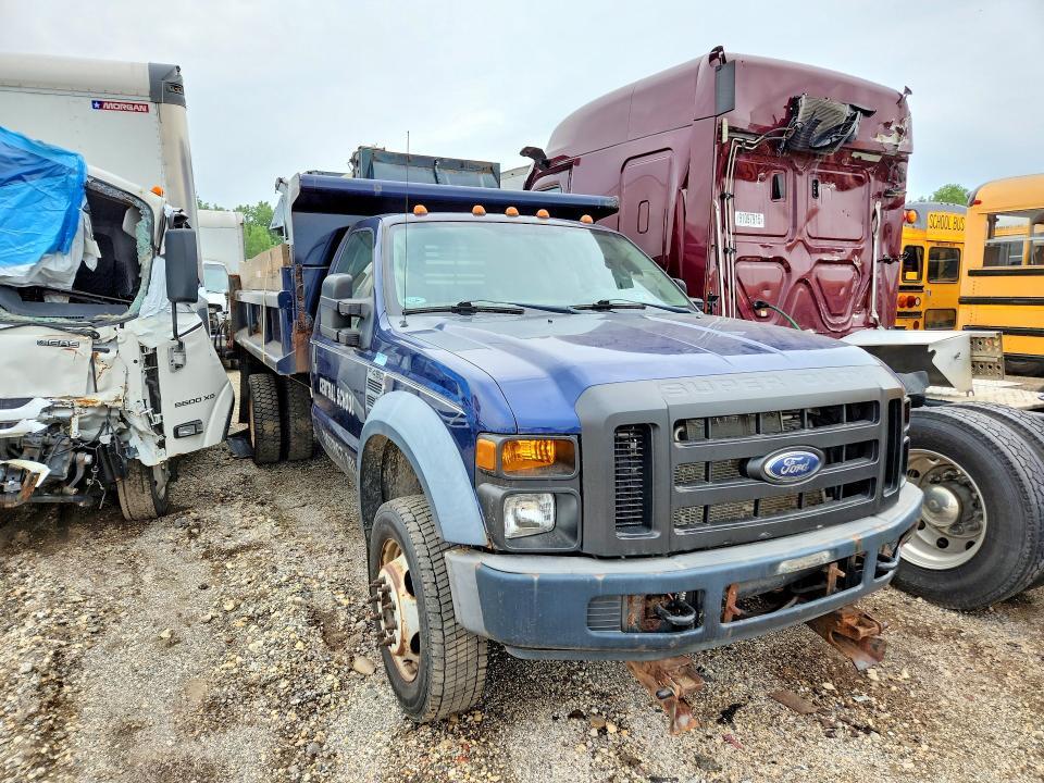 2008 FORD F450 SUPER DUTY DUMP TRUCK — Фото 4 из 13