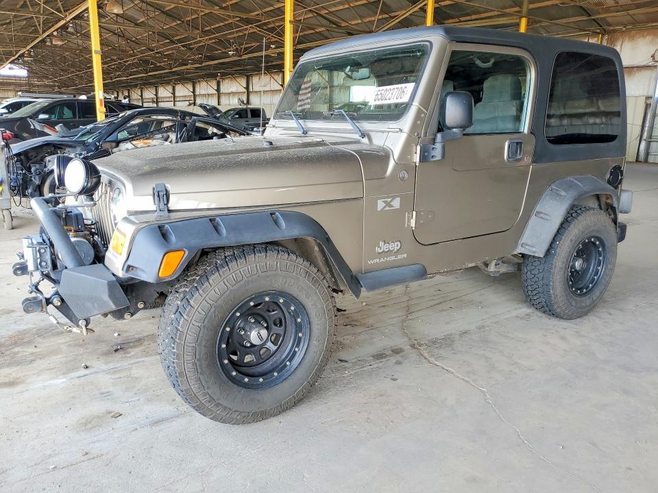 2004 JEEP WRANGLER 1J4FA39S74P727396