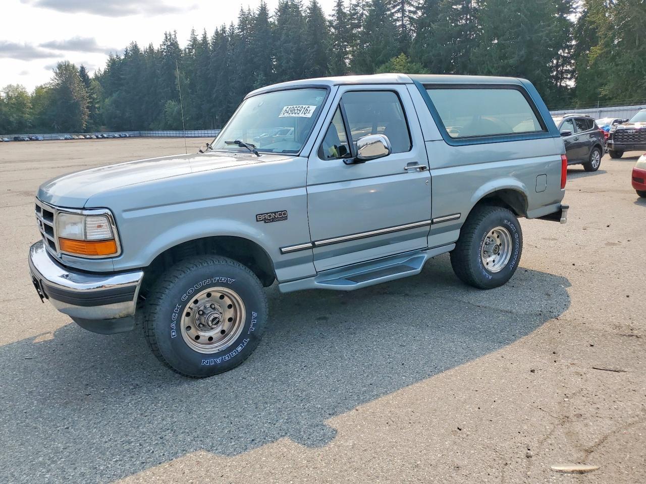 1996 FORD BRONCO 1FMEU15HXTLB46001
