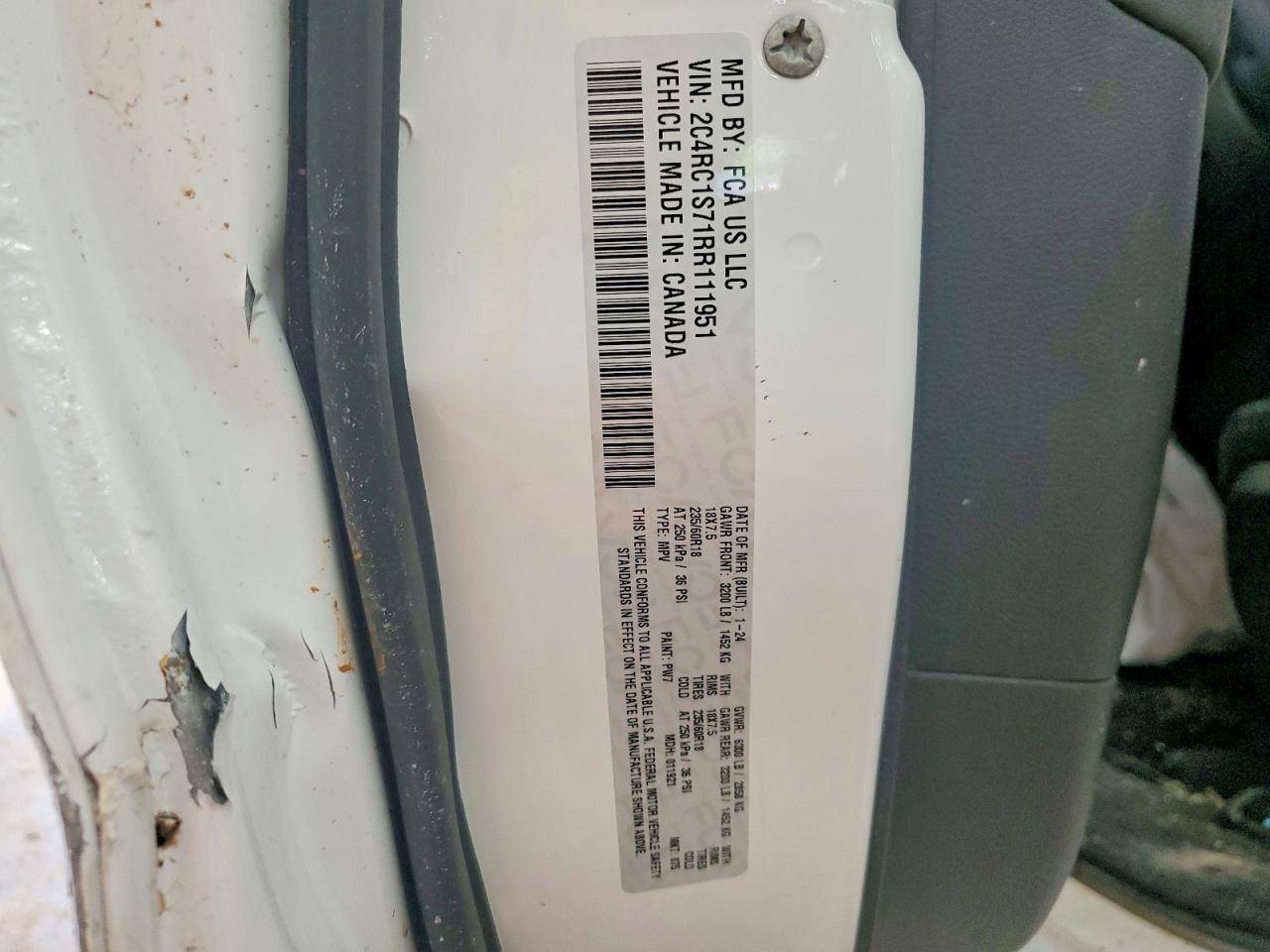 2024 CHRYSLER PACIFICA HYBRID SELECT — Фото 13 из 13