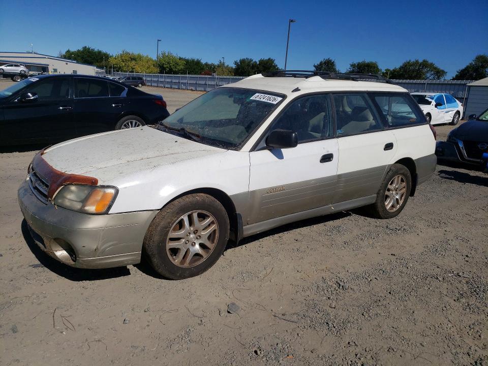 2001 SUBARU OUTBACK 4S3BH665617600876