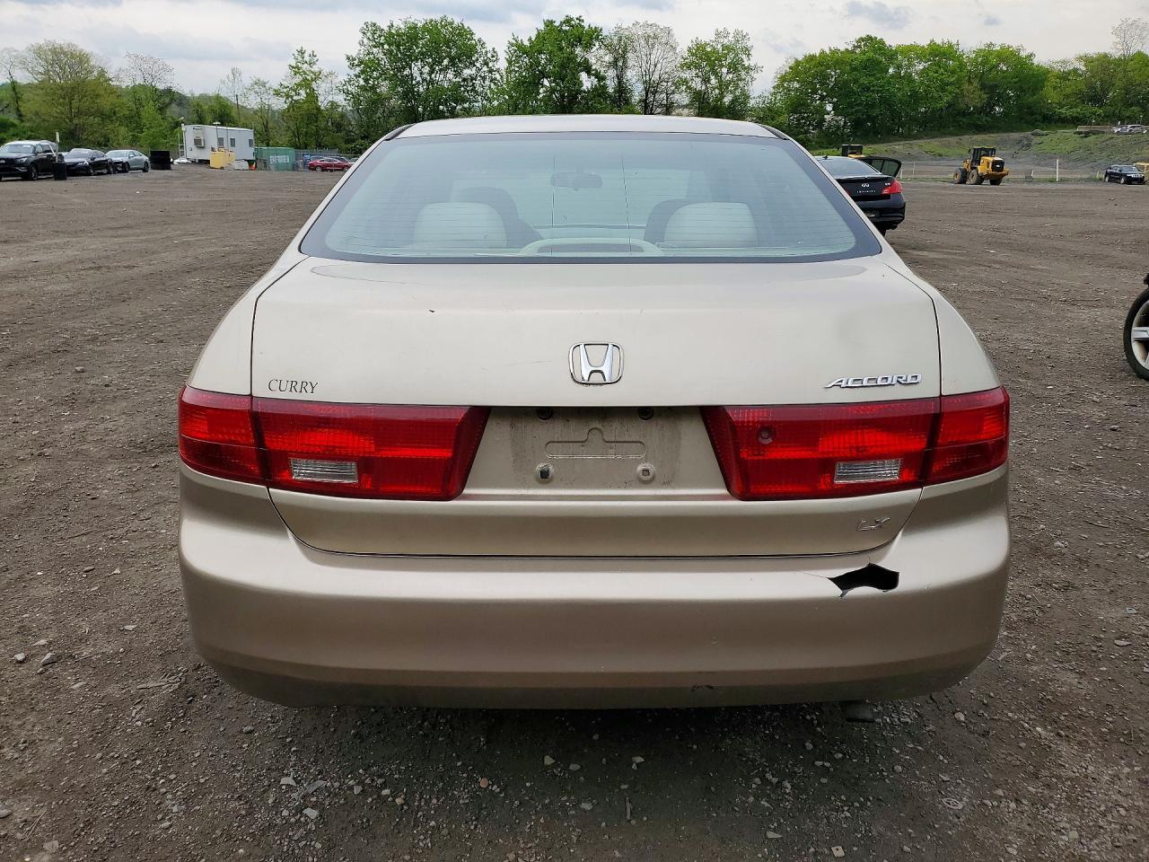 2005 HONDA ACCORD LX — Фото 6 из 12