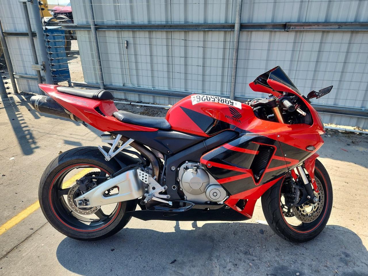 2005 HONDA CBR600 JH2PC37045M205938