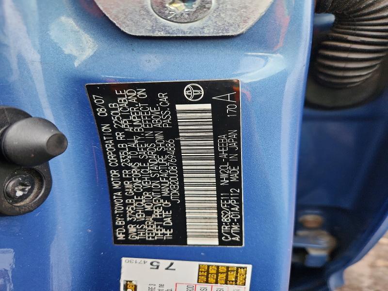 2008 TOYOTA PRIUS BASE — Фото 12 из 12