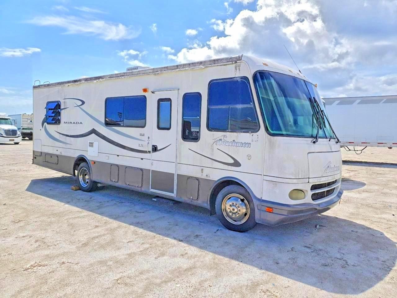 2001 WORKHORSE CUSTOM CHASSIS MOTORHOME CHASSIS 5B4LP57G313332450