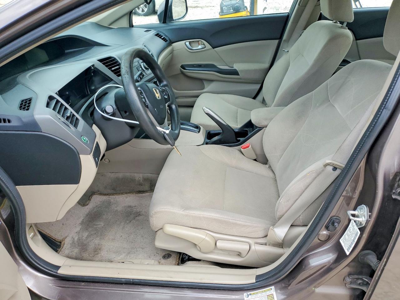 2012 HONDA CIVIC LX — Фото 7 из 12