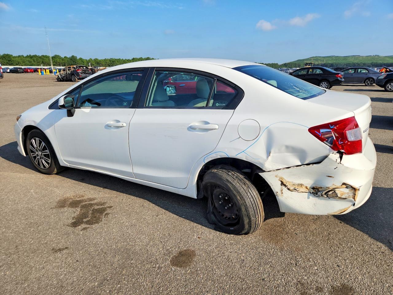 2012 HONDA CIVIC LX — Фото 2 из 12