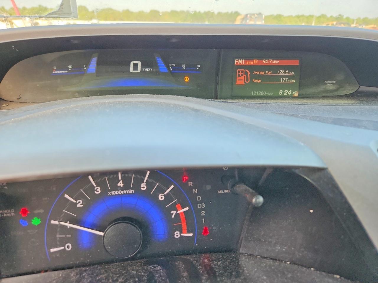 2012 HONDA CIVIC LX — Фото 9 из 12