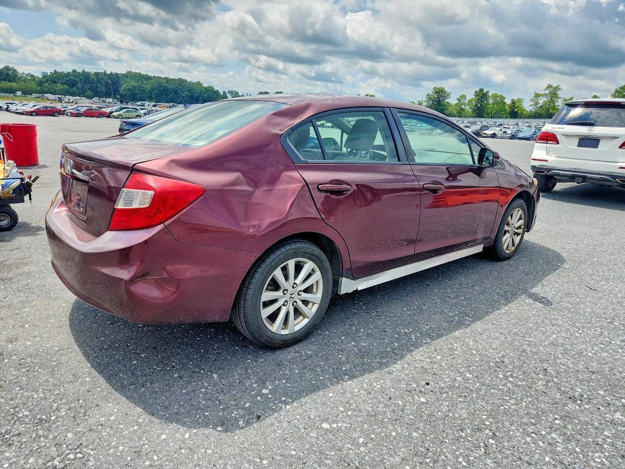 2012 HONDA CIVIC EX — Фото 3 из 12