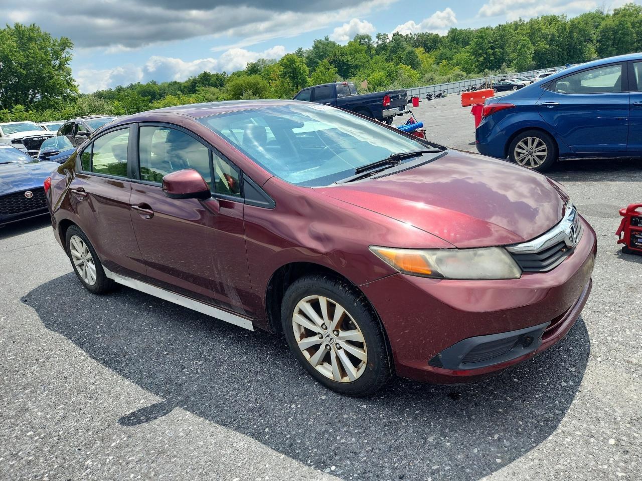 2012 HONDA CIVIC EX — Фото 4 из 12