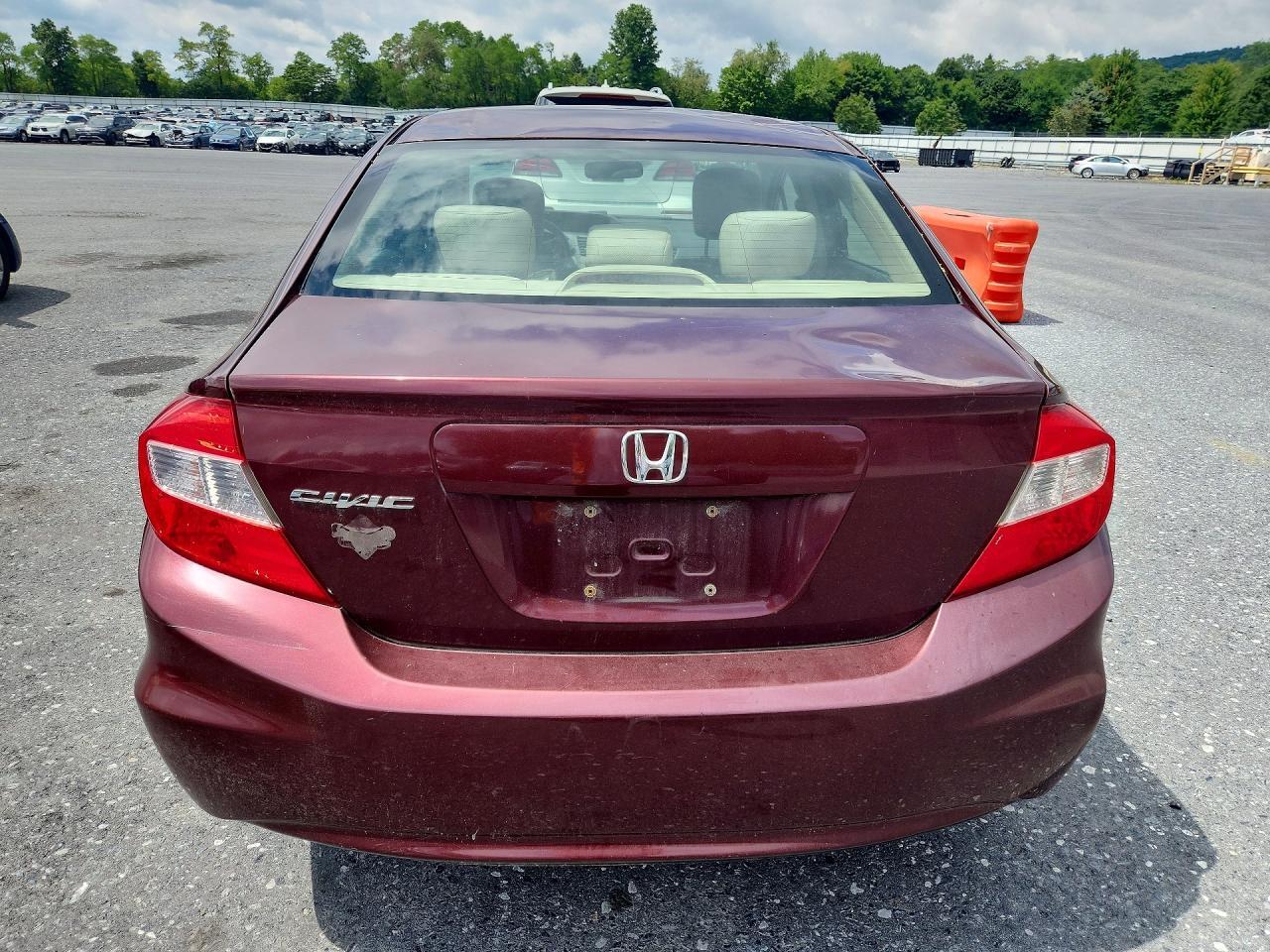 2012 HONDA CIVIC EX — Фото 6 из 12