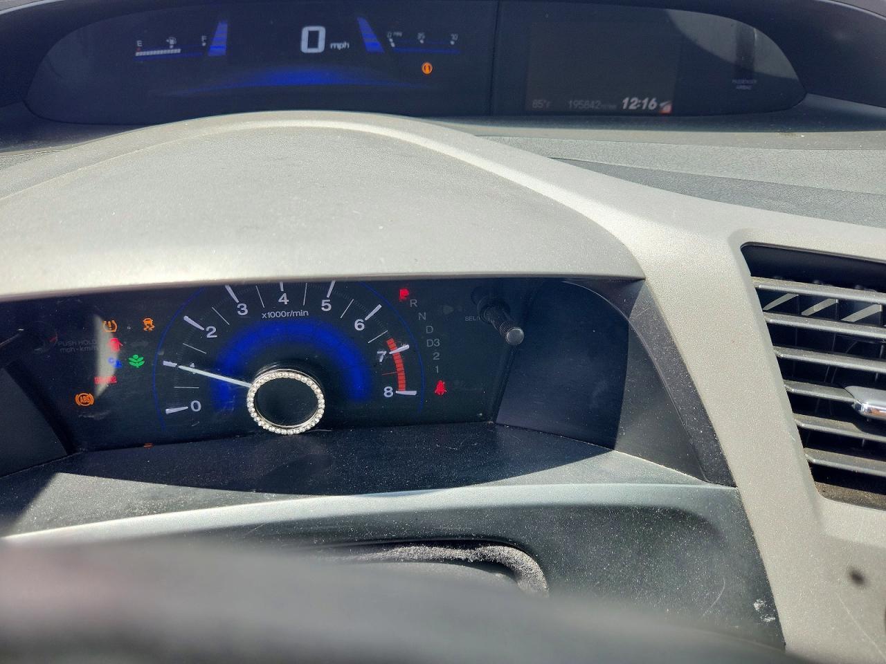 2012 HONDA CIVIC EX — Фото 9 из 12