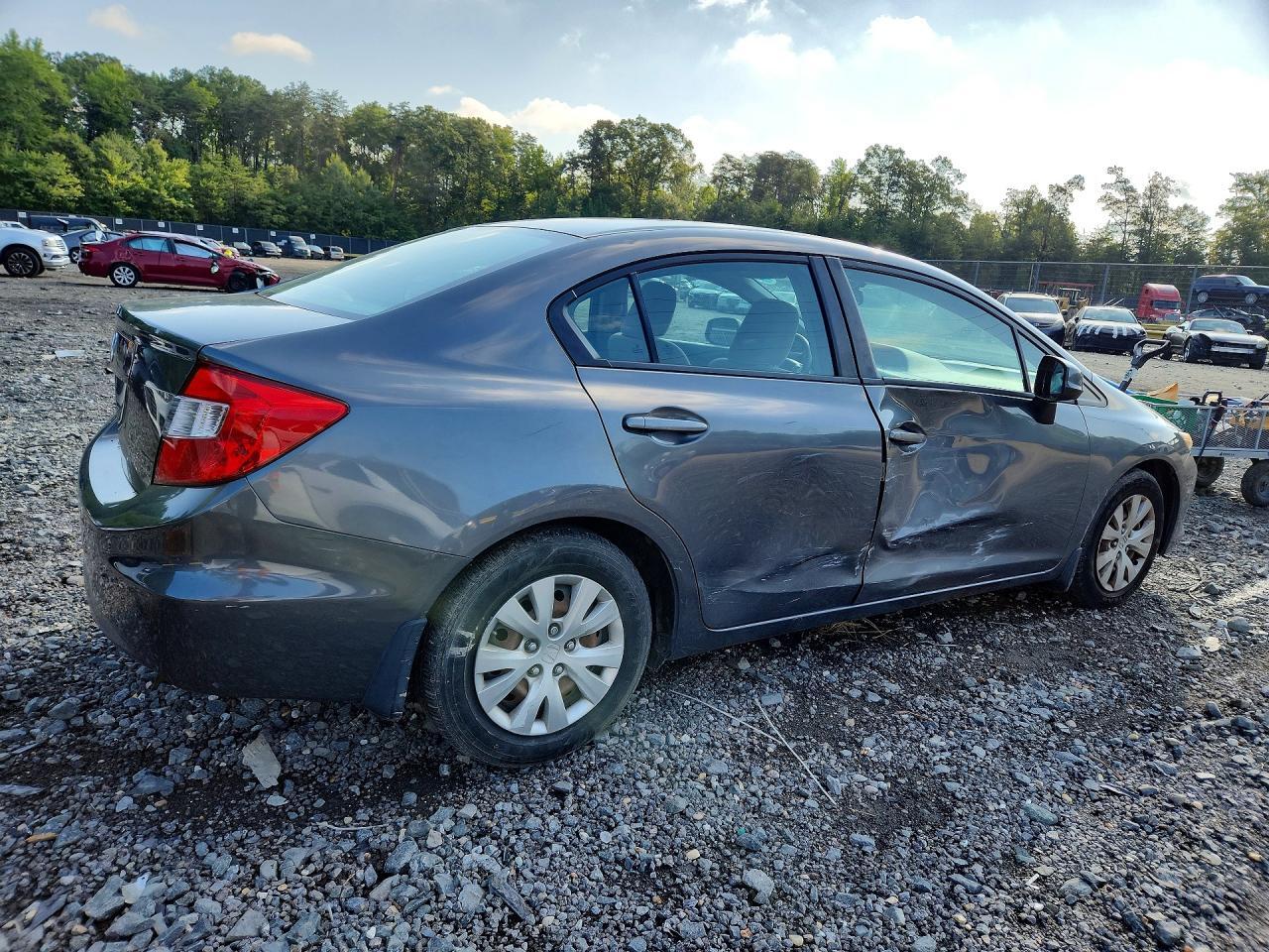2012 HONDA CIVIC LX — Фото 3 из 12