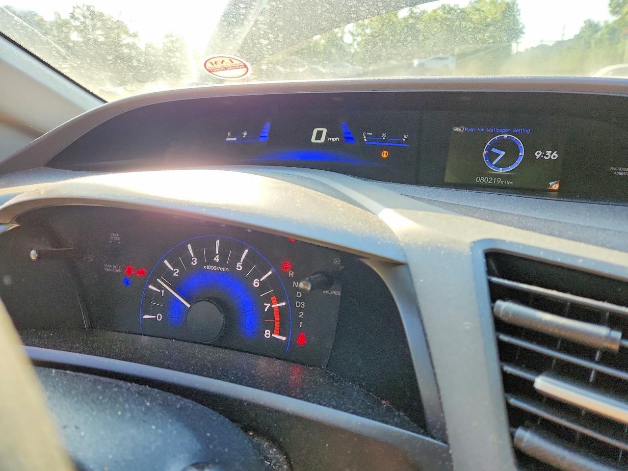 2012 HONDA CIVIC LX — Фото 9 из 12