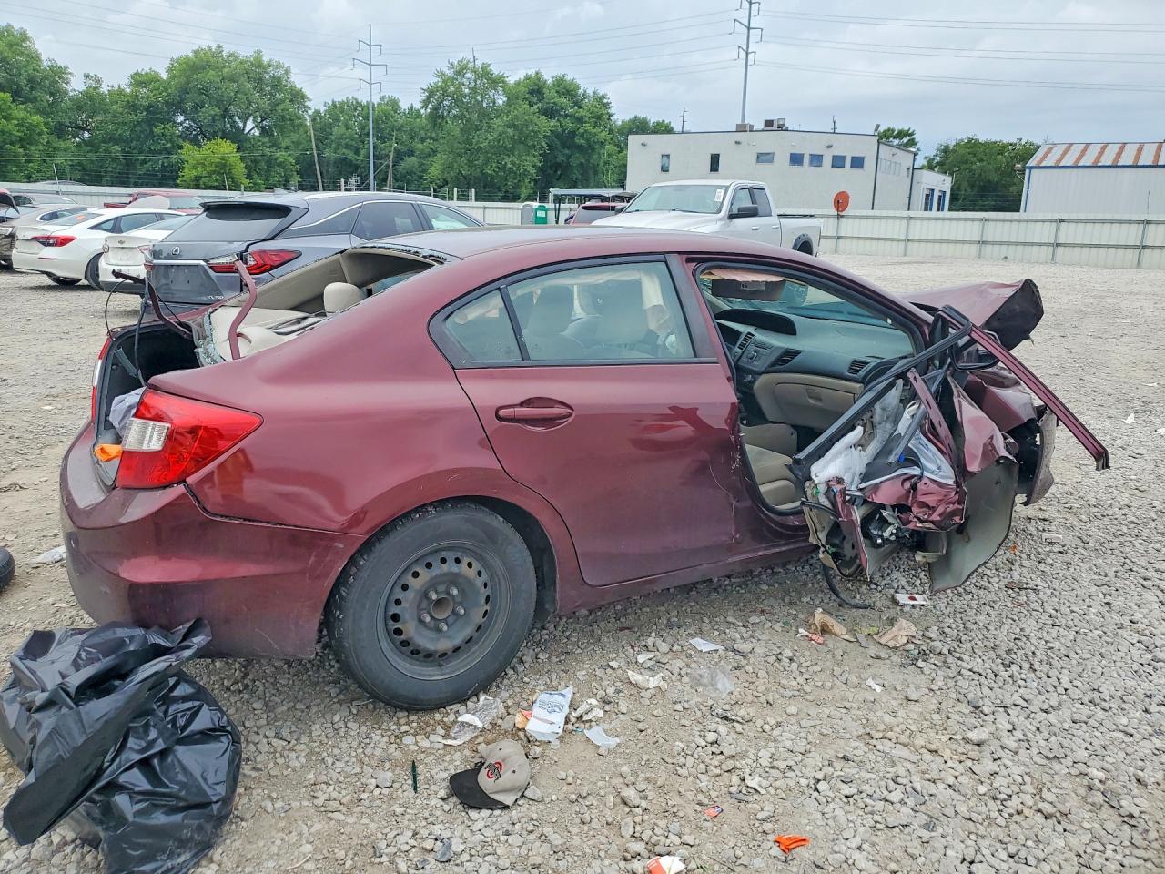 2012 HONDA CIVIC LX — Фото 3 из 13