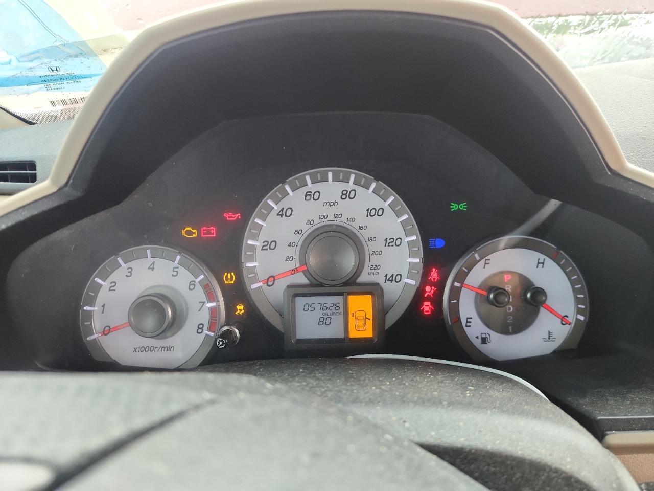 2012 HONDA PILOT LX — Фото 9 из 12