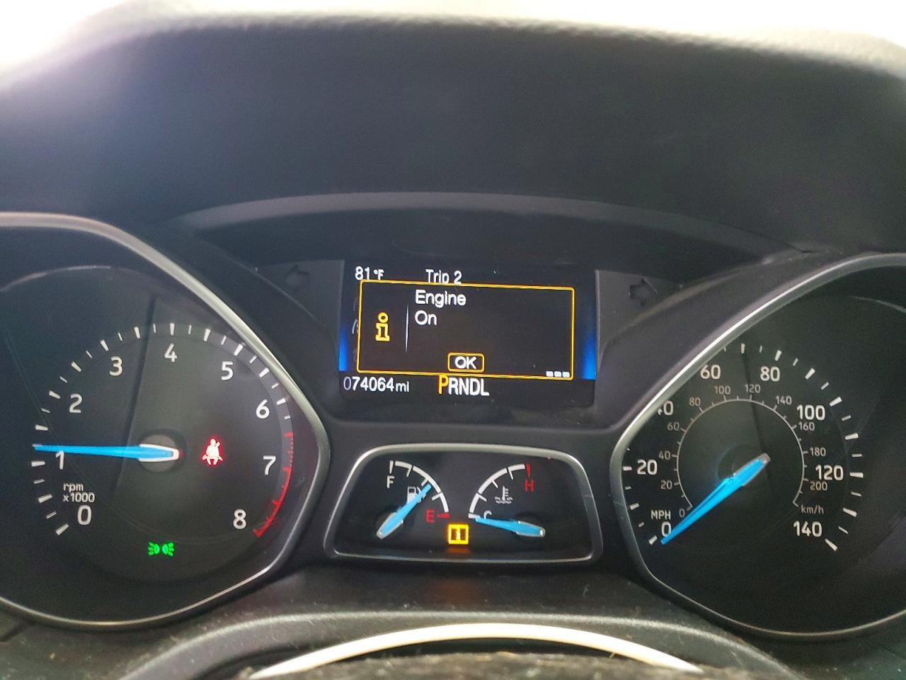 2016 FORD FOCUS SE — Фото 9 из 12