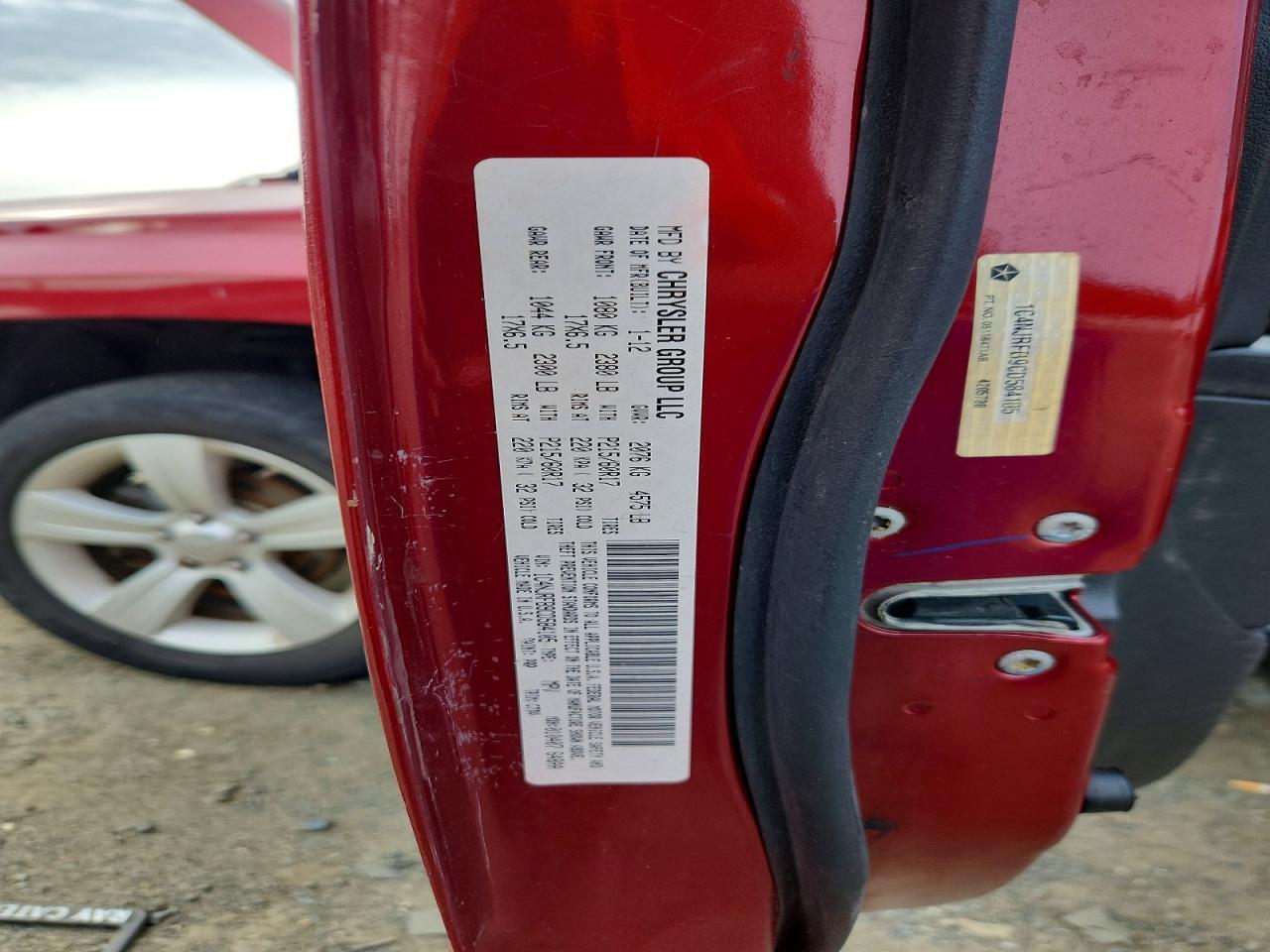 2012 JEEP PATRIOT LATITUDE — Фото 13 из 13